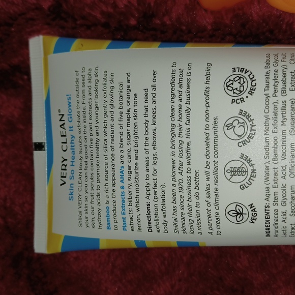 🆕️ShiKai Very Clean Refresh Coconut Bamboo Scrub 6oz 177ml - Picture 5 of 7